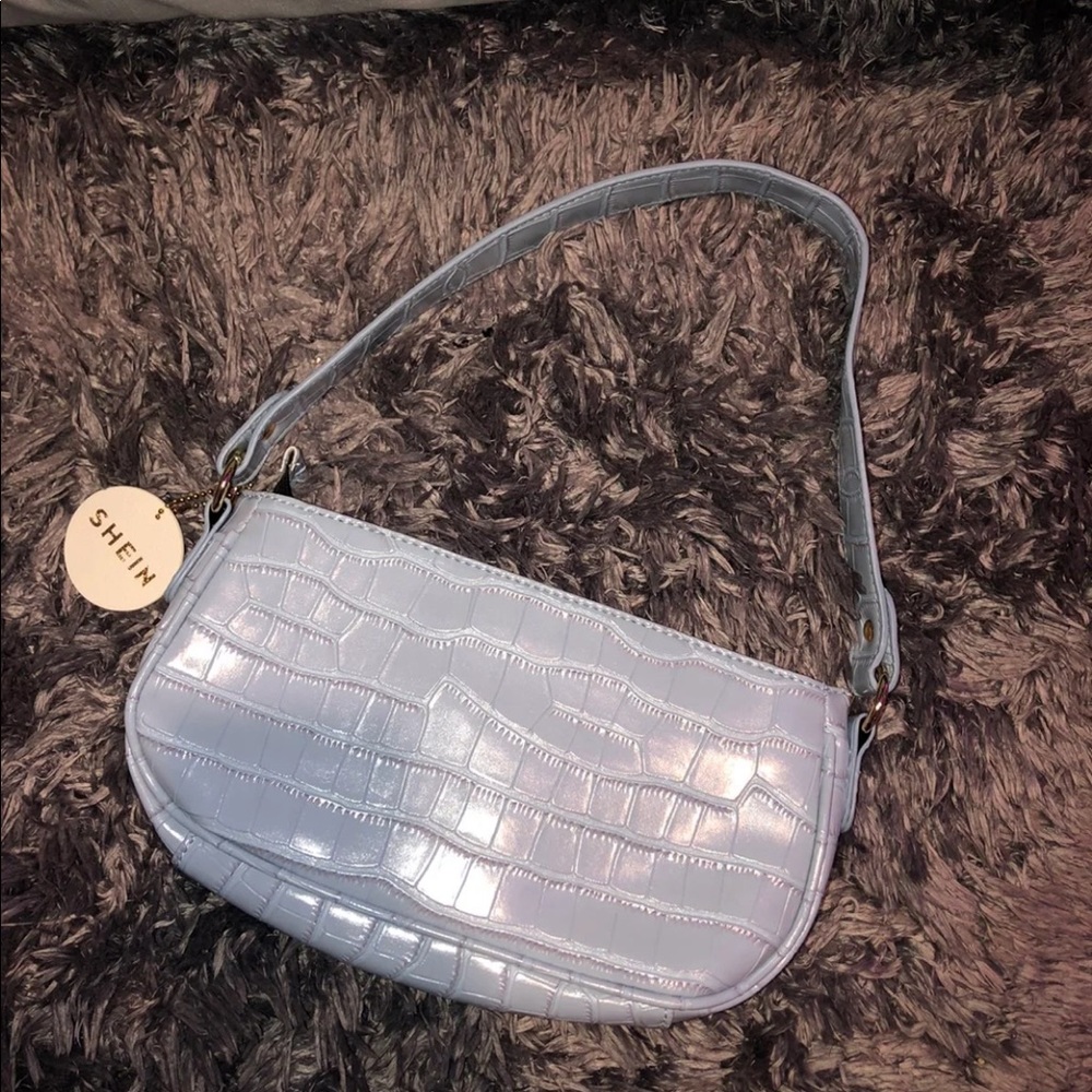 SHEin pastel blue shoulder bag